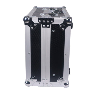 ProX 8U Top Mount Slanted Flight Case for 19 inch Mixers