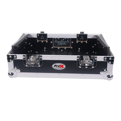 ProX 8U Top Mount Slanted Flight Case for 19 inch Mixers