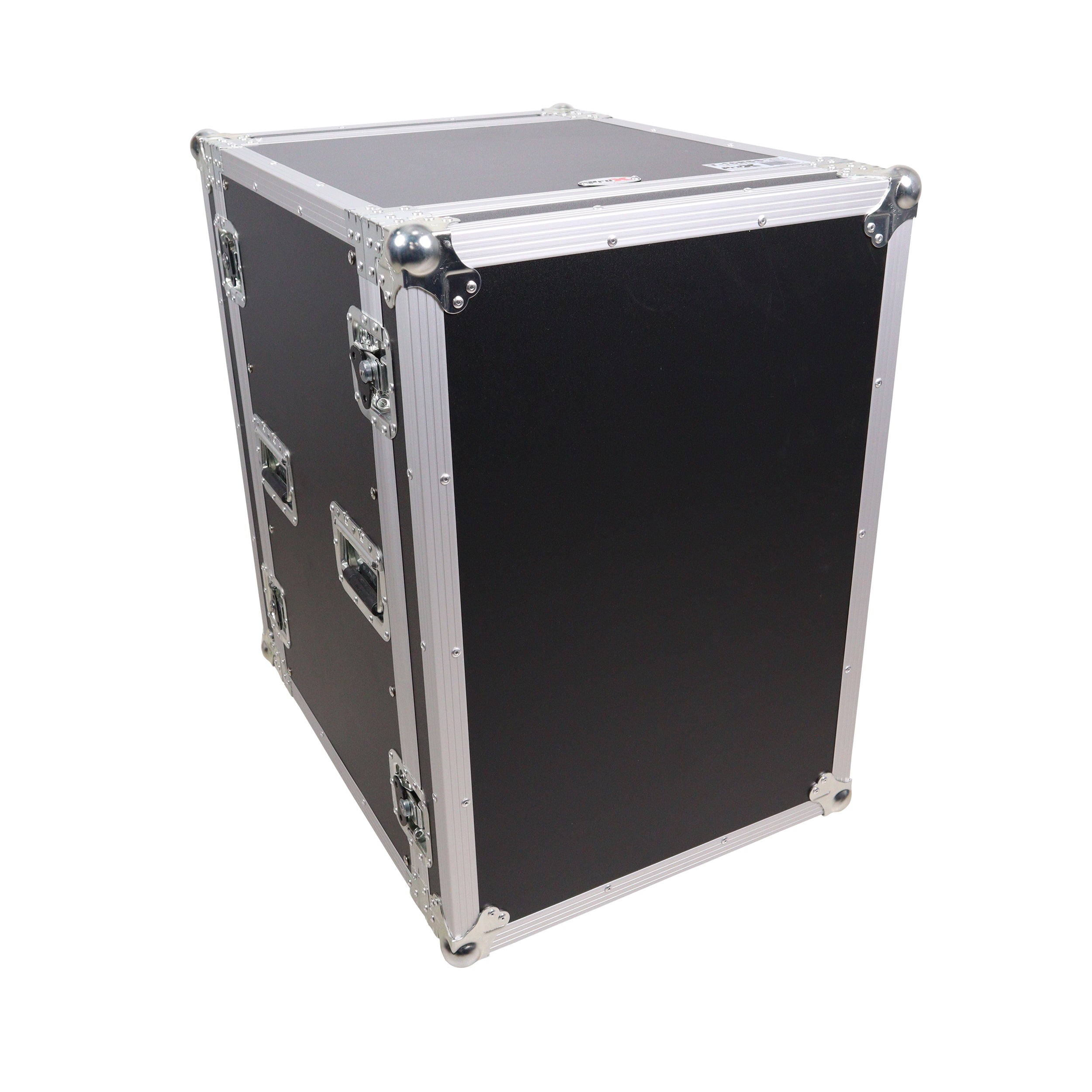 ProX 16U Vertical Amp Rack Mount Flight Case with Caster Wheels