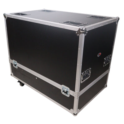 ProX Universal Dual Speaker Flight Case Fits 2x JBL VRX918SP and more 30x20x24 in.