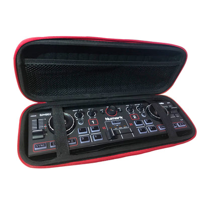 ProX ZeroG Ultra Lightweight Hard Shell DJ Controller for fits Numark DJ2GO2 and Wireless Mic - Nano Size