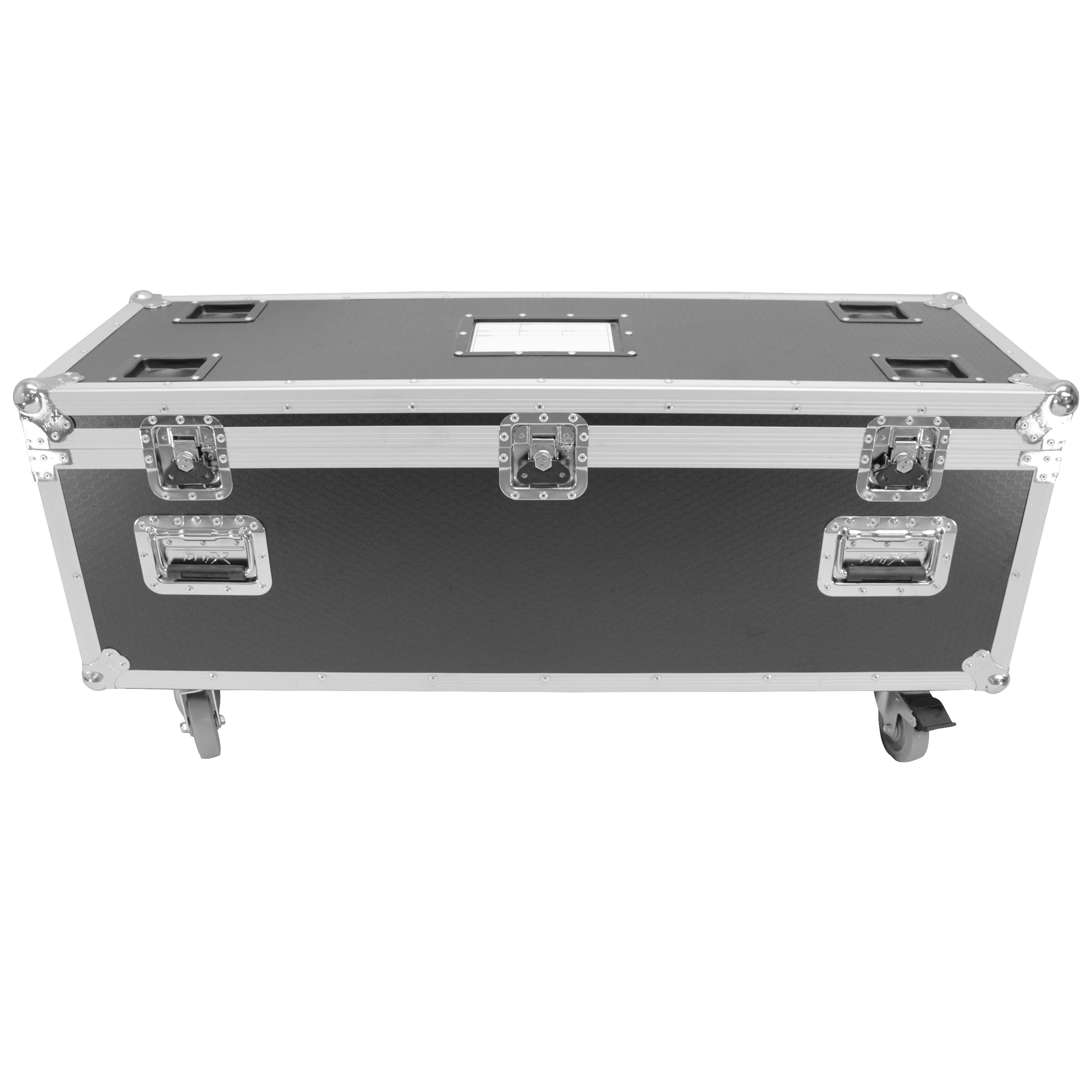 ProX ATA Utility Flight Travel Heavy-Duty Storage Road Case with 4" in casters – 47.5"x16"x16" Exterior