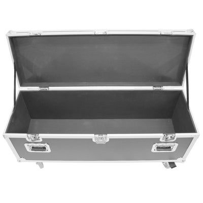 ProX ATA Utility Flight Travel Heavy-Duty Storage Road Case with 4" in casters – 47.5"x16"x16" Exterior