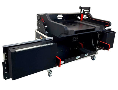 ProX MIDAS Heritage D HD96-24 Flip-Ready Hydraulic Console Easy Retracting Lifting 1U Case by ZCASE