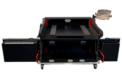 ProX MIDAS Heritage D HD96-24 Flip-Ready Hydraulic Console Easy Retracting Lifting 1U Case by ZCASE