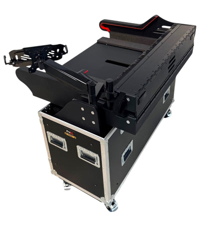 ProX MIDAS Heritage D HD96-24 Flip-Ready Hydraulic Console Easy Retracting Lifting 1U Case by ZCASE