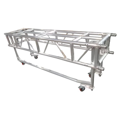 ProX 8' FT Pre-Rig Rectangular Truss Segment with Removable Rolling Base System