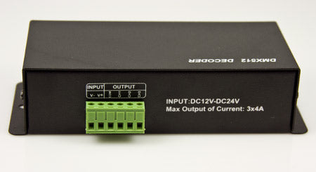 ProX Decoder Controller for DMX Driver Dimmer for DMX Devices and LED Lighting Strip Tape