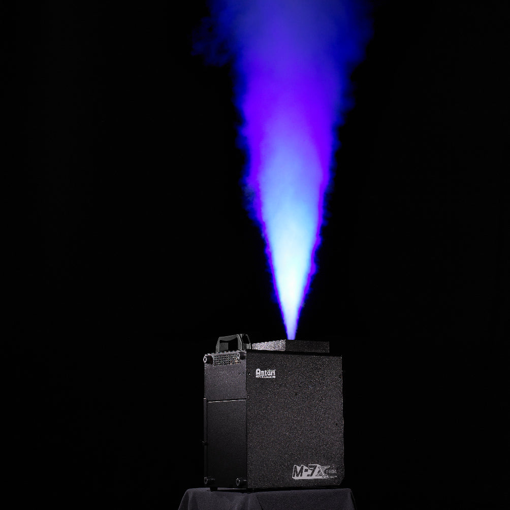 Antari M-7X - RGBA LED Multi-Position Fogger - 35’ Upshot