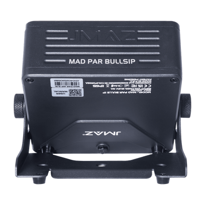 JMAZ MAD PAR BULLS IP - RGBA LED IP65 Outdoor Battery-Powered Par Wash Light with Wireless DMX, Diffuser & Remote