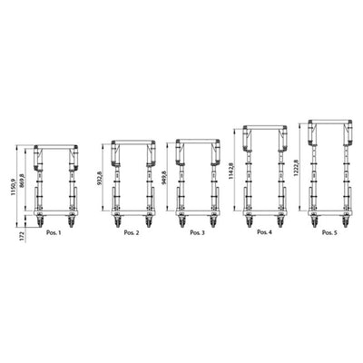 ProX MLT THREE 8 Foot Pre-Rig Truss by HOF Germany