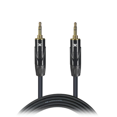 ProX 10 Ft. Balanced TRS-M Mini 1/8" to TRS-M Mini 1/8" High Performance Audio Cable