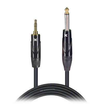 ProX 5 Ft. Unbalanced TRS-M Mini 1/8" to TS-M High Performance Audio Cable