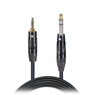ProX 5 Ft. Balanced TRS-M Mini 1/8" to TRS-M High Performance Audio Cable