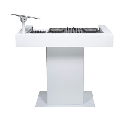 Headliner HL30001 - Malibu Portable DJ Booth (White)