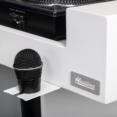 Headliner HL30001 - Malibu Portable DJ Booth (White)