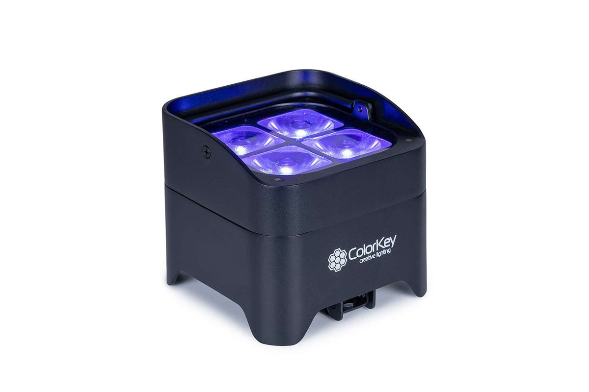 Colorkey MobilePar Mini HEX 4 MKII - 4-Pack with Carrying Case