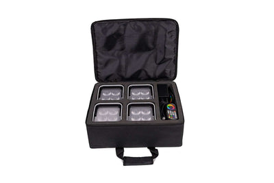 Colorkey MobilePar Mini HEX 4 MKII - 4-Pack with Carrying Case