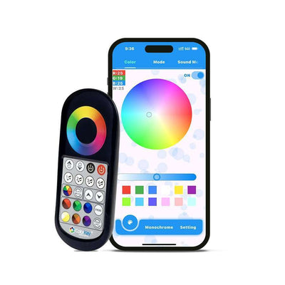 Colorkey MobilePar Mini HEX 4 MKII - 4-Pack with Carrying Case