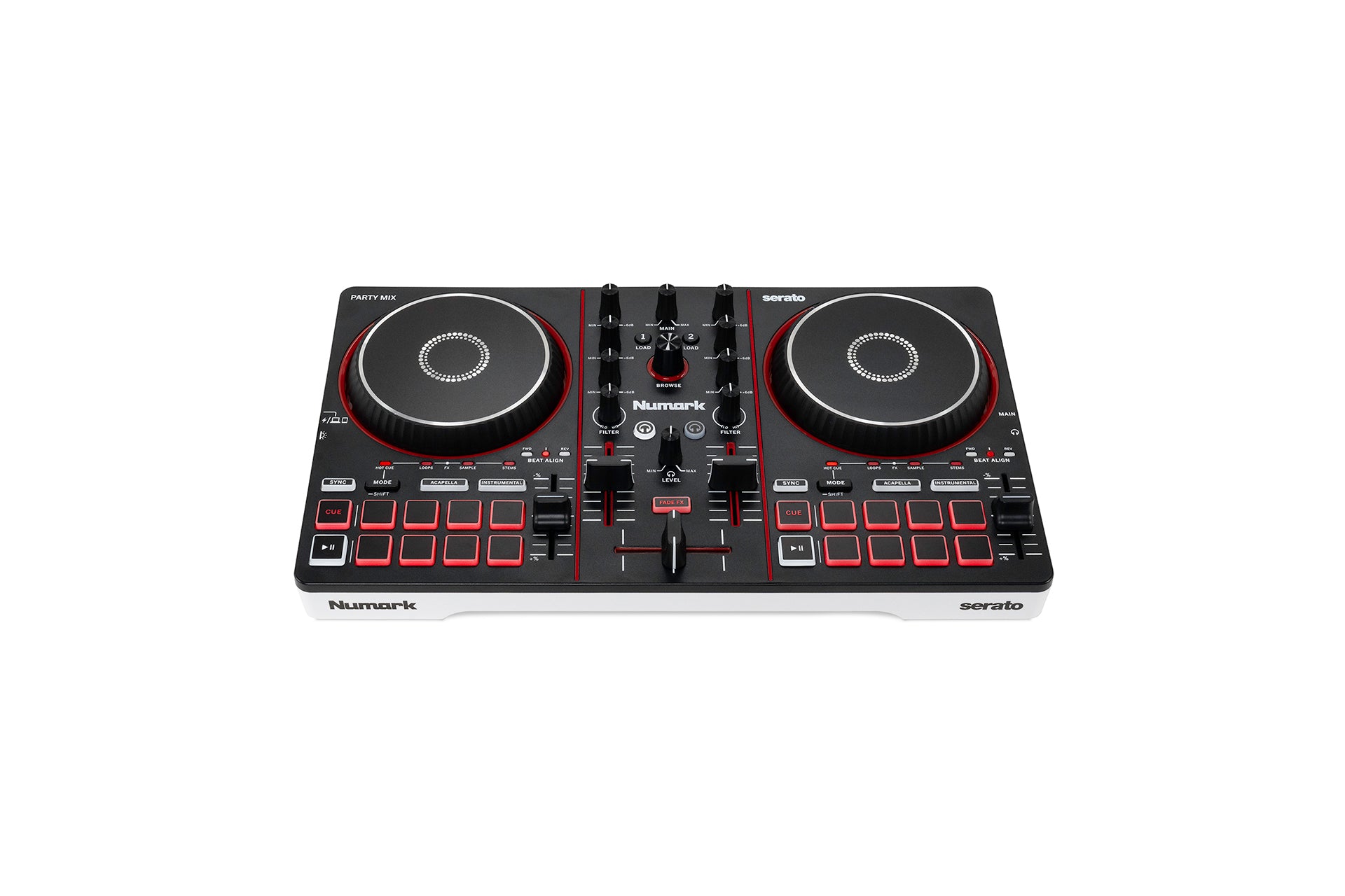 Numark PartyMix III - Flexible DJ controller with Stems – The DJ