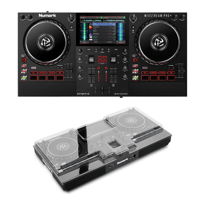 Numark Mixstream Pro+ + Decksaver DS-PC-MIXSTREAMPRO Cover Bundle