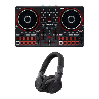 Numark PartyMix III + Pioneer DJ HDJ-CUE1 Headphones Bundle
