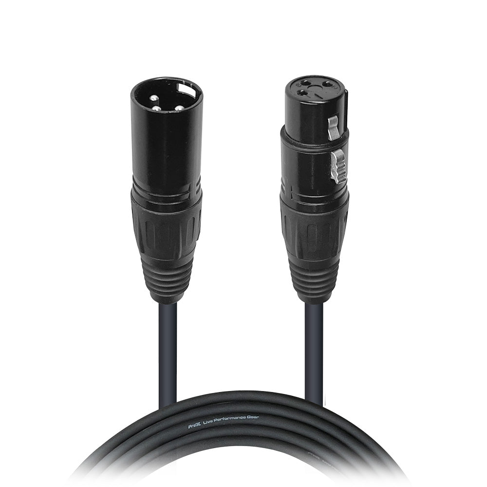 ProX 5 Ft. DMX XLR3-M to XLR3-F Premium Cable