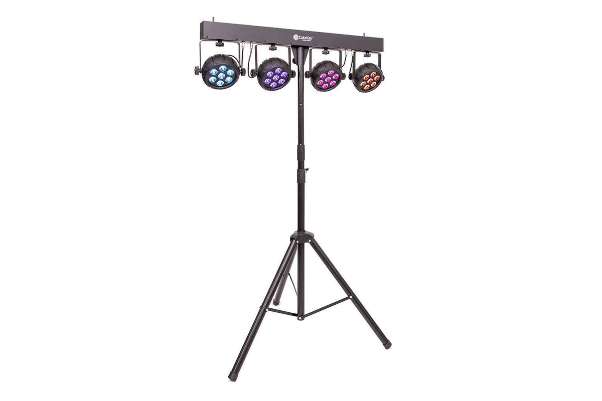 Colorkey PartyBar Mobile 500 EL - Battery-Powered Wireless LED Light Bar with Stand