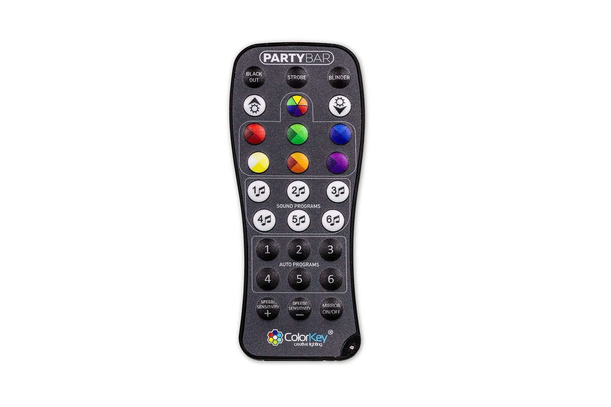 Colorkey PartyBar Mobile 500 EL - Battery-Powered Wireless LED Light Bar with Stand