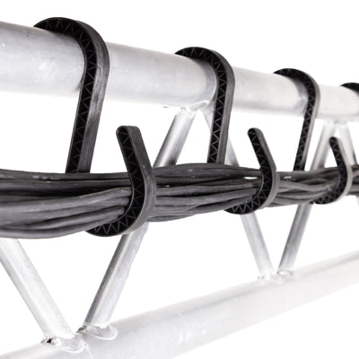 ProX Cable Management S-Hook for Side Stage Truss Systems 2" 50mm Clip Hook Pack of 10