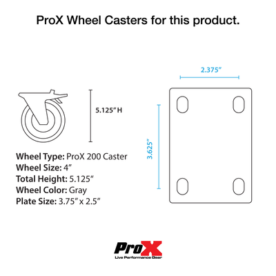 ProX ATA Utility Road Case for (4) ETC Source Four Par Cans Ellipsoidal Lighting Fixtures