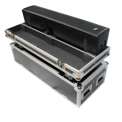 ProX Flight Case for Two RCF NX L24-A MK2 Column Array Speakers W/4 Inch Casters