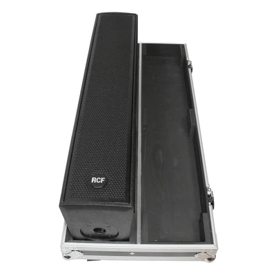 ProX Flight Case for Two RCF NX L24-A MK2 Column Array Speakers W/4 Inch Casters