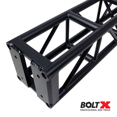 ProX 2 Ft. BoltX Black Bolted 12 Inch Professional Box Truss Segment | 3mm Wall – Black Finish