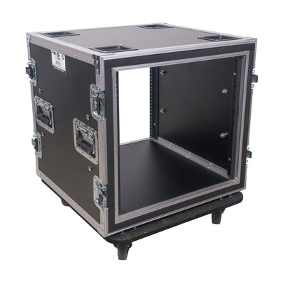 ProX 12U Space Shockproof Amp Rack ATA Flight Case 20" Depth