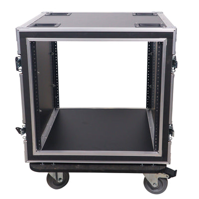 ProX 12U Space Shockproof Amp Rack ATA Flight Case 20" Depth