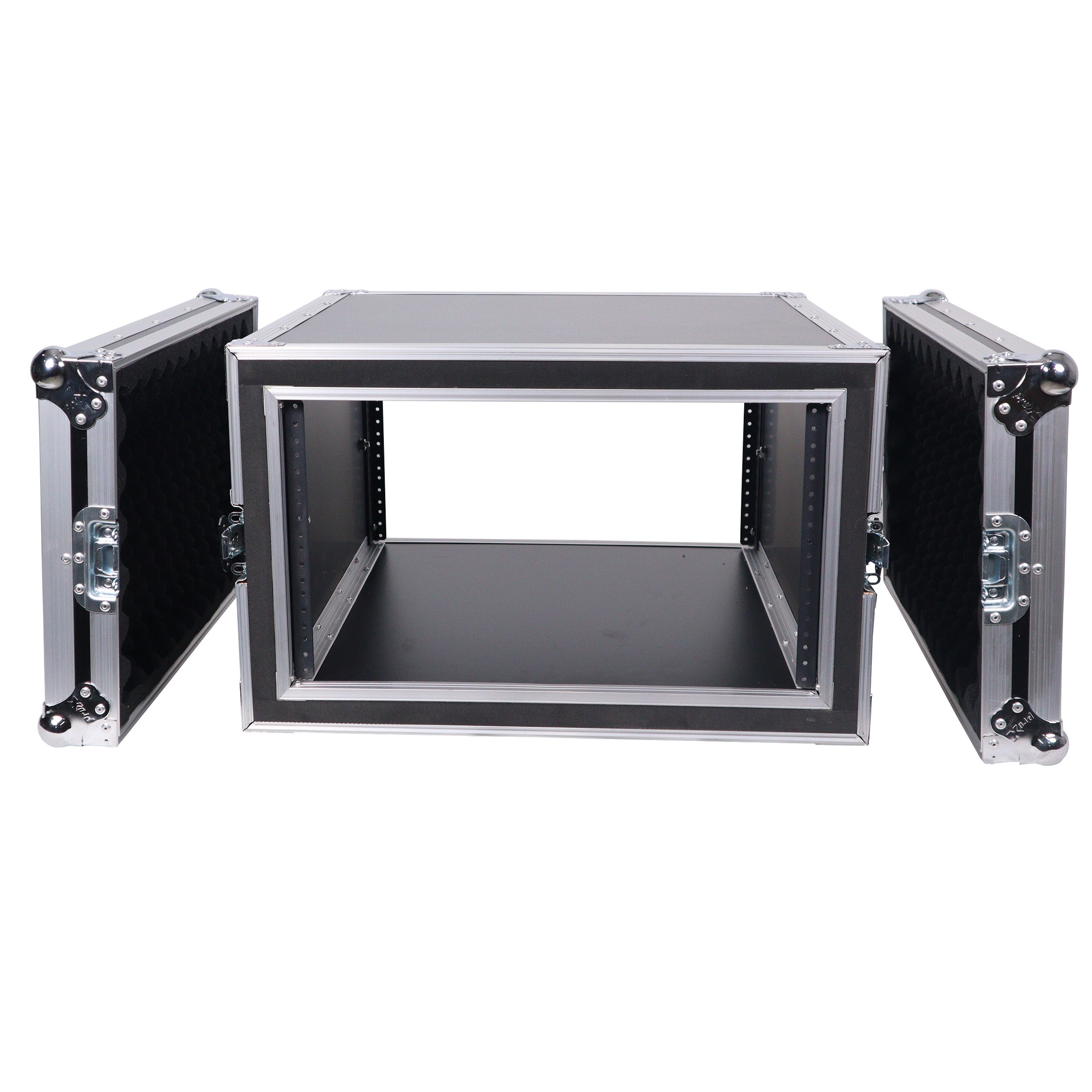 ProX ATA Style 6U Rack Space Shockproof Amp Rack Mount Case 20 in. Depth with recessed handles