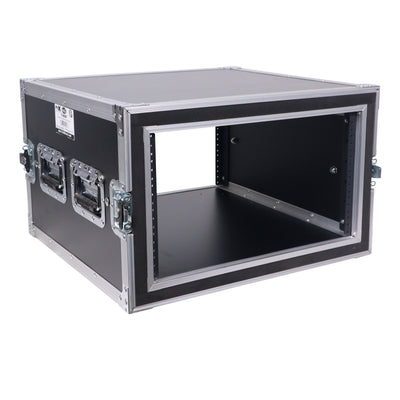 ProX ATA Style 6U Rack Space Shockproof Amp Rack Mount Case 20 in. Depth with recessed handles