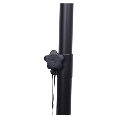 ProX Height Adjustable DJ Lighting Stand with (2) Side Bars – adjusts up to 12 Ft Height