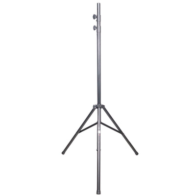 ProX Height Adjustable DJ Lighting Stand with (2) Side Bars – adjusts up to 12 Ft Height