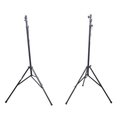 ProX Set of (2) 9 Ft. Lighting Stand Package with T-Bars and Carrying Bag