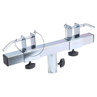 ProX 10-Feet Height Adjustable Portable Crank Lighting Stand System with included 2x T-Bars Triangle Truss for 5ft 10ft 15ft Width