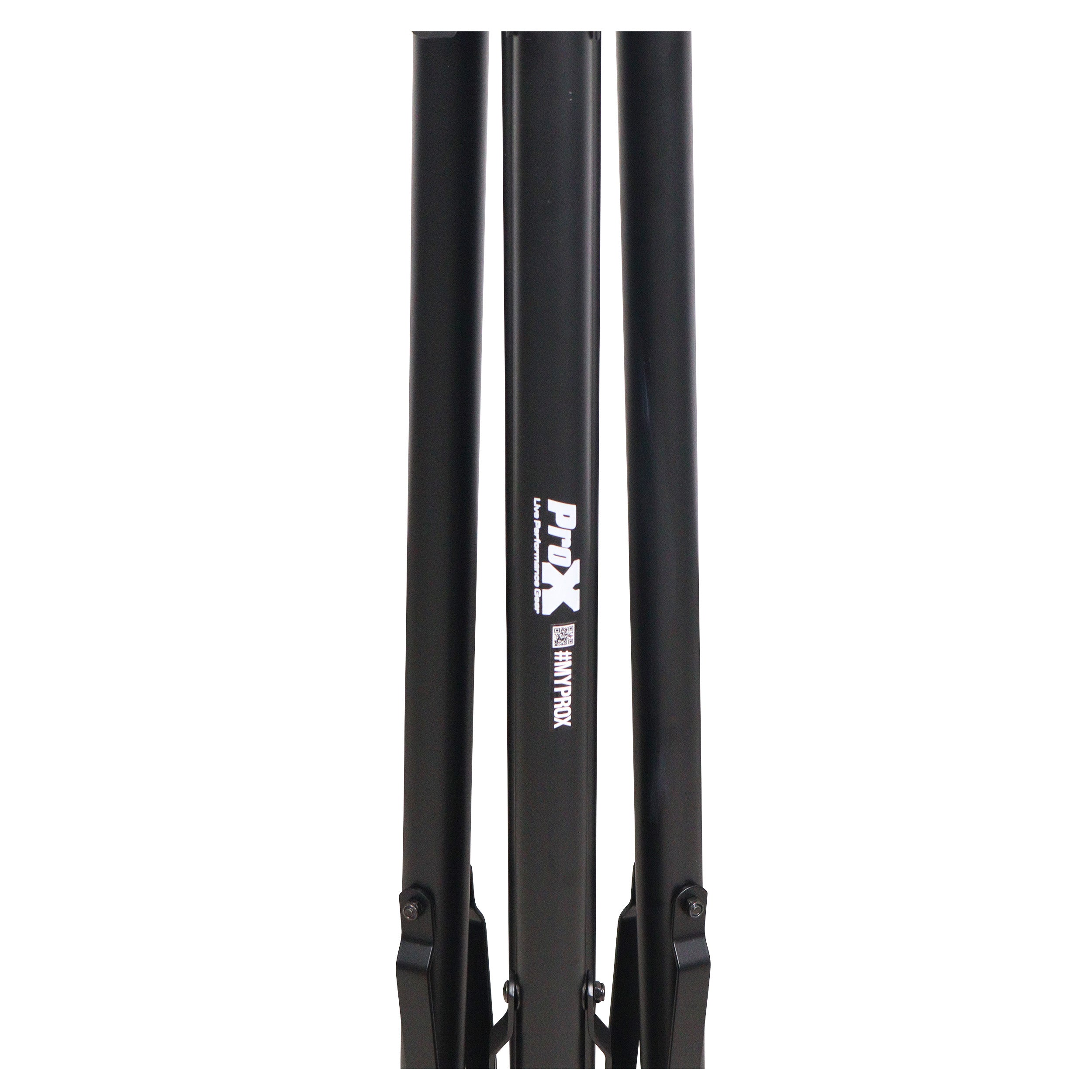 ProX Set of (2) 8.5 Ft Crank Stands with T-Bars Supports Triangle Truss Segments for Stage and DJ Lighting