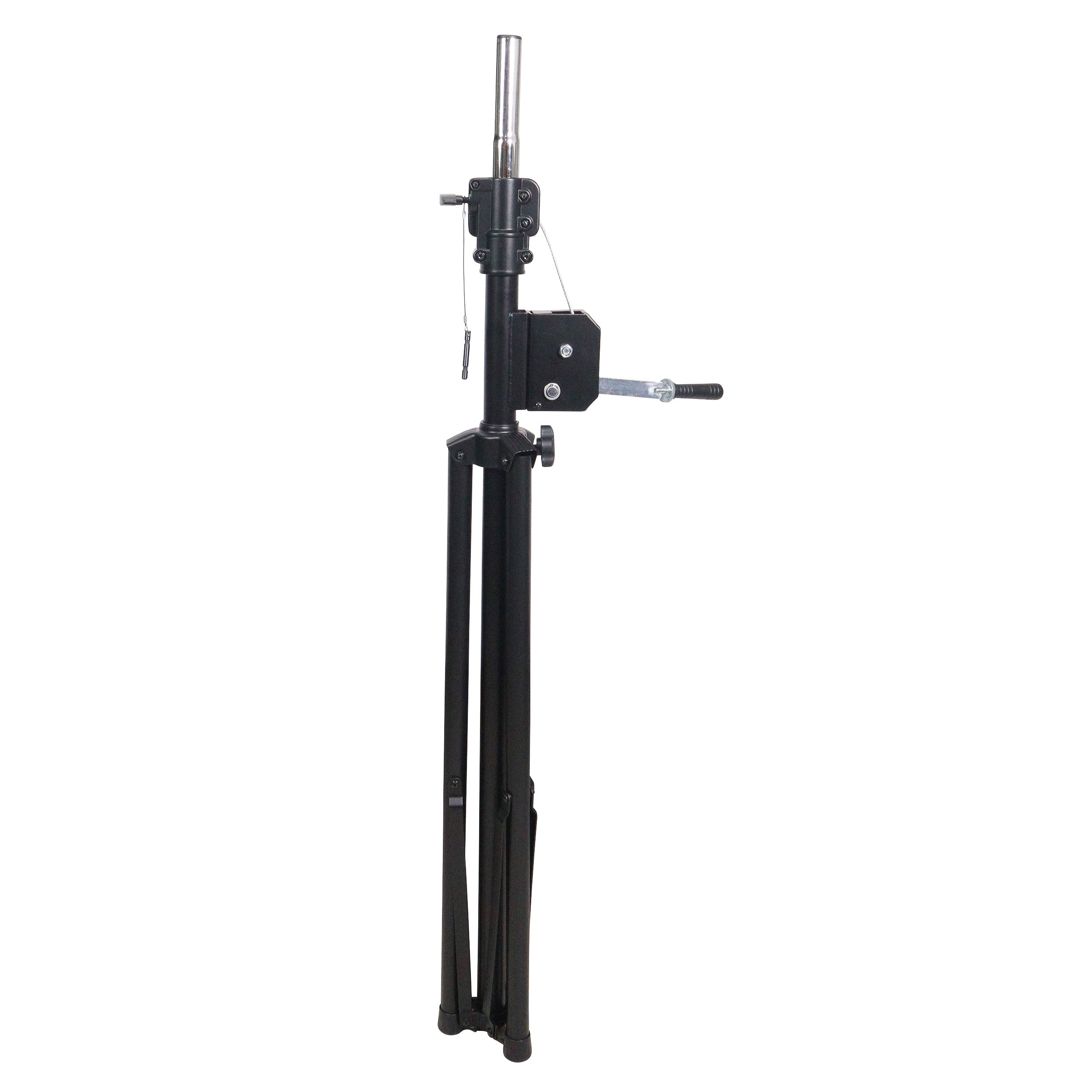 ProX Set of (2) 8.5 Ft Crank Stands with T-Bars Supports Triangle Truss Segments for Stage and DJ Lighting