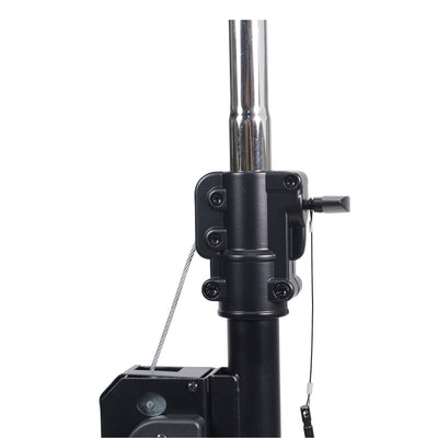 ProX Set of (2) 8.5 Ft Crank Stands with T-Bars Supports Triangle Truss Segments for Stage and DJ Lighting