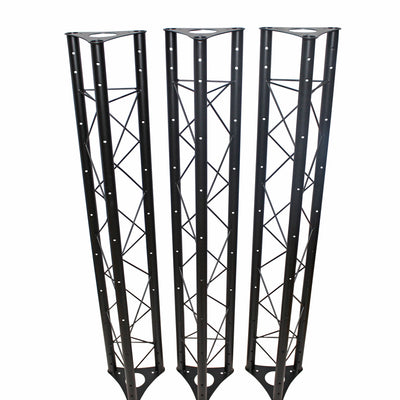 ProX ProX Set of (3) Universal Lighting Truss System with 5Ft 10Ft 15Ft Triangle Segment Sections