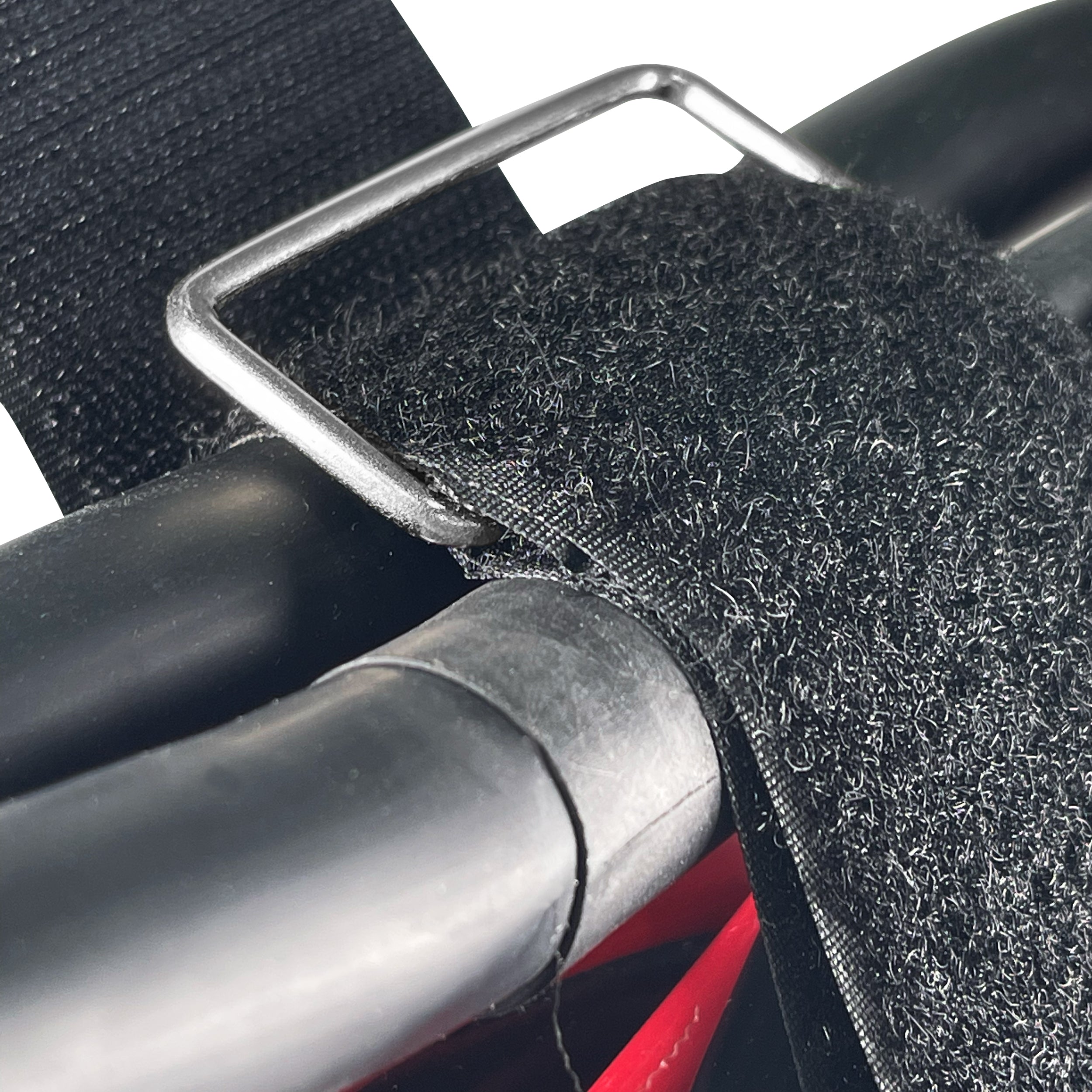 ProX Pack of 5 Reusable 20" x 2" Cable Tie Strap with Velcro Hook and Adjustable Loop Fastener Cable Management