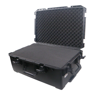 ProX UltronX LARGE Water Resistant ABS Molded Portable Storage Case for Audio Camera Tactical includes cut pluck foam - 29x19x9 in.