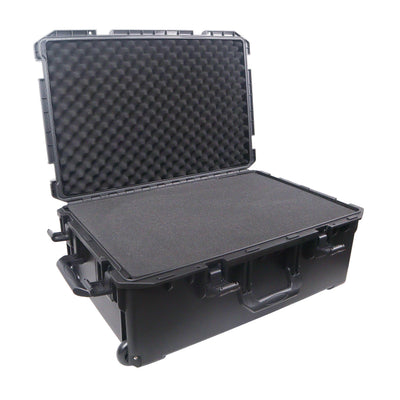 ProX UltronX LARGE Water Resistant ABS Molded Portable Storage Case for Audio Camera Tactical includes cut pluck foam - 29x19x9 in.