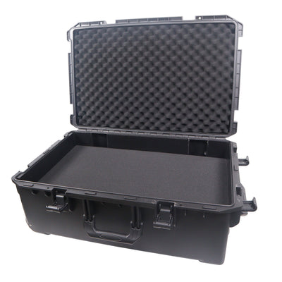 ProX UltronX LARGE Water Resistant ABS Molded Portable Storage Case for Audio Camera Tactical includes cut pluck foam - 29x19x9 in.